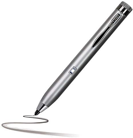 Bronel Silver Mini Fine Point Digital Active Stylus olovka Kompatibilan je sa Lenovo IdeaPad C340 15 inčni