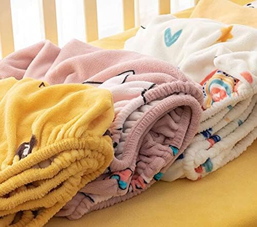 Plahta za bebe baršunasta koraljna krevetić za bebe zimska zgušnjavanje dječija posteljina
