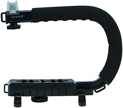 Cam Caddy Scorpion JR stabilizator kamere + 10 inčni dodatni montiranje - profesionalni ručni u obliku U /
