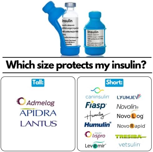 Sigurna inzulinska boca za bocu / rukav za dijabetes, nikada ne rizikuju razbijanje vašeg inzulinske