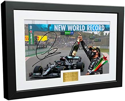 Kitbags & ormarići 12x8 A4' novi svjetski rekord ' proslava izdanje-potpisan Lewis Hamilton-Mercedes-AMG