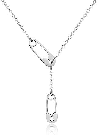 TUSHUO hipoalergena spajalica od nerđajućeg čelika sigurnosna igla y ogrlica za žene devojke podesivi lanac Nakit
