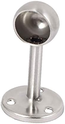 X-dree Dia od nehrđajućeg čelika Ormar za zavjese nosač poluge nosač poluge (22 mm de diámetro, acero,