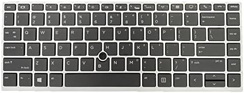 Laptop zamjena američki raspored sa pozadinskim osvjetljenjem sa pokazivačem tastatura za HP