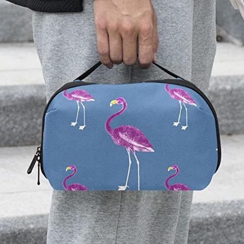 Vodootporne kozmetičke torbe, Putne kozmetičke torbe Pink Flamingo, multifunkcionalne prenosive torbe za šminkanje,