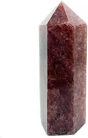 Grub kamen 1,2kg-1,5kg sirovi prirodni kristali jagoda Obelisk Velike veličine Kameni štapić 1pc