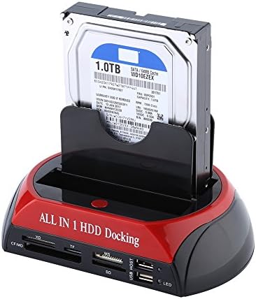 Hard disk Enclosure, Delaman 2.5/3.5 Dual SATA IDE HDD priključna stanica hard disk čitač kartica Dock