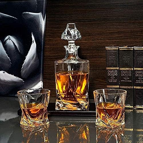 liquor-decanters Whisky Decanter Wine Decanter Whisky naočare i set dekantera za alkohol, staklo