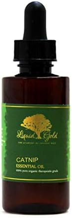 2,2 oz sa staklenim kapljicama Premium Catnu esencijalno ulje tečno zlato čista organska prirodna aromaterapija