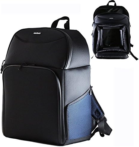 Navitech robusni crni i Plavi ruksak za nošenje/ruksak / futrola kompatibilna sa & nbsp;power Vision Power Ray
