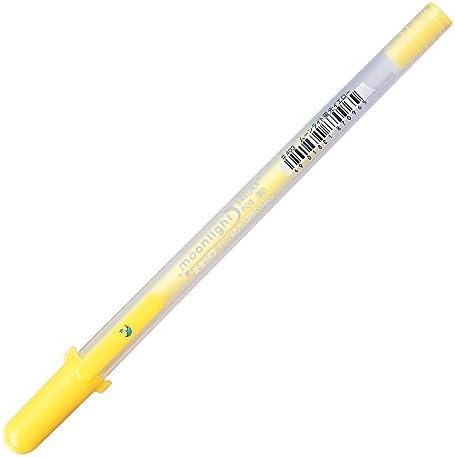Sakura Craypas PGB 427 gel Ballpoint olovka, loptički znak, mjesečina, fluorescentna zelena, 10