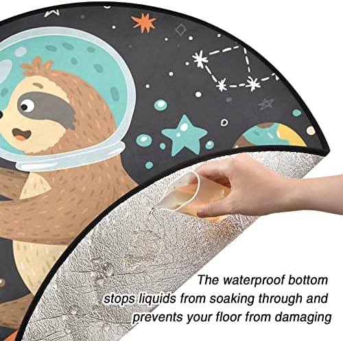 Xigua Astronaut Sloth Božićna mat vodootporna stalka za stalak za apsorbiraju stalak za stalku Mat za zaštitu