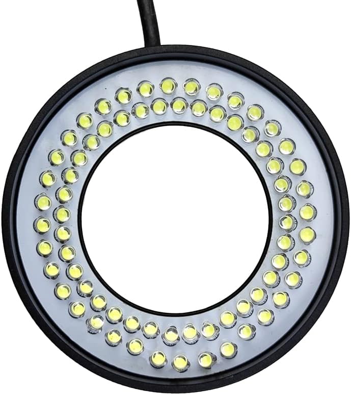 Mikroskop 72 LED prstenasto svjetlo USB 5V integrisana Podesiva Prigušivačka lampa izvor monokularnog Dvoglednog