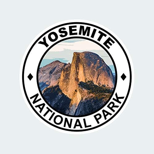 Naljepnica Nacionalnog parka Yosemite naljepnica samoljepljiva pola kupole pada gracier Point Valley Hike Camp
