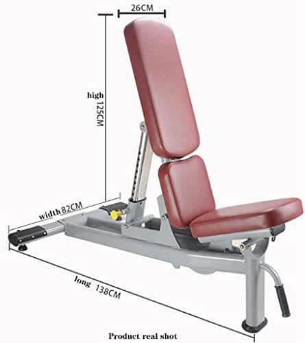 Gkmjki Podesiva bench klupa za bučicu Press Butbbell stolica za fitness stolica mišićna klupa Press Fitness