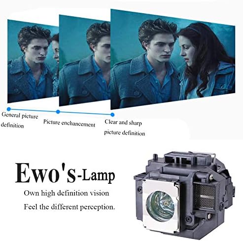 EWO-a ELP54 zamjenska žarulja za Epson ELPLP54 / ELPLP58 PowerLite Home Cinema 705HD S7 S9 X9 S8