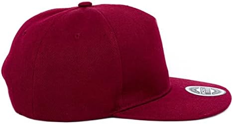 Monofarbe Classic Hip Hop Snapback ravni račun za obični šešir 5 Panel Blank Hat