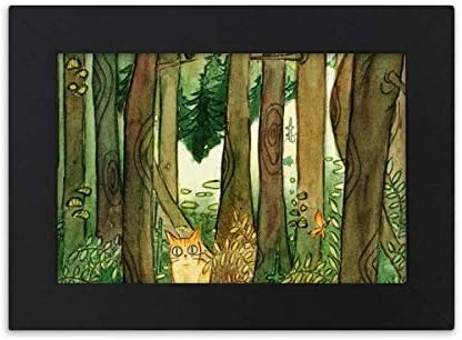 Diathinker miaoji slikanje mačke šume gljive desktop foto okvir ukrasi slika umjetno slikanje poklon