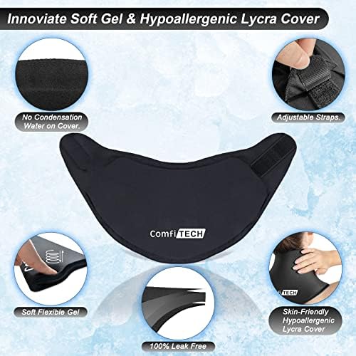 Comfitech šešir za ublažavanje glavobolje kapa za migrenu Azure & amp; paket leda za vrat
