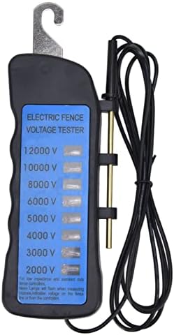 12kv Farm Electric Fence Tester 8 Neonska indikatorska svjetla Tester za ogradu za farme, kućne