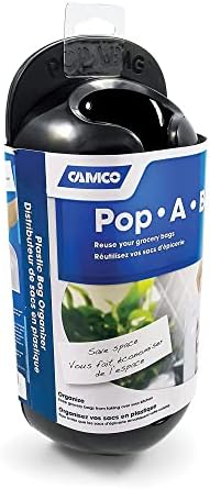 Camco Pop-a-Bag dozator plastičnih kesa - uredno Čuvajte i ponovo koristite plastične kese za namirnice,