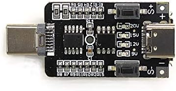 JacobsParts USB C PD DC modul za ispitivanje napona 9V 12V 20V Podesiva snaga 5a 100w E-oznaka Tip-C