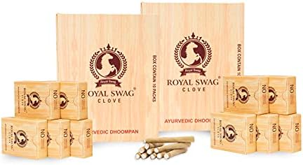 Royal Swag Ayurvedic & Herbal Dugo filtrirani Bidini Smoke Stop Nikotin Žutanje duhanom Besplatno Dhoompan pomaže
