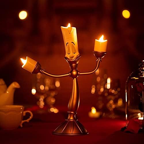 Svijećnjaci ljepote i zvijeri Lumiere svijećnjaci za vjenčane stolove, božićne zabave, uređenje