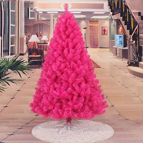 CAIXIN PINK ArtIficial božićno drvce, sa šarke sezonski Xmas, vrhunsko izdržljivo uređenje