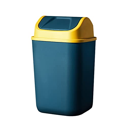 Kyusar Trash Can smeće kanta za smeće sa ljuljačkim poklopcem, smeće mogu otvarati kupatilo