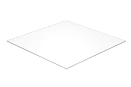Falken dizajn akrilni pleksiglas, bijeli prozirni 55%, 15 x 18x 1/4