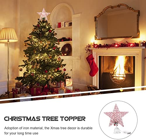 TEMPER TEMPER TAMS TAMS DRESS sa laganim kamenopom Star Ornament Božićno ukrašavanjem stabla