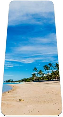 Siebzeh plaža Blue Sky Premium Thick Yoga Mat Eco Friendly Rubber Health & amp; fitnes non Slip Mat za sve