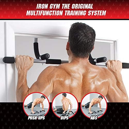 Iron Gym Pull - up Bar-ukupna traka za vježbanje gornjeg dijela tijela za vrata, podesivo zaključavanje
