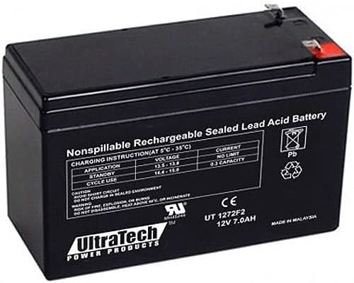 Ultratech IM-1272F2 12V, 7,0 Ah SLA baterija, F2 Terminal 4 Pack
