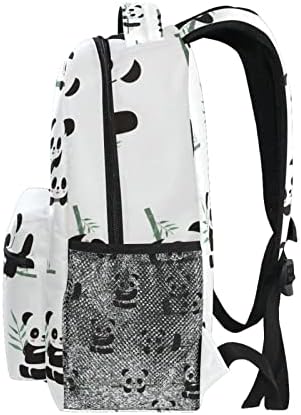 Panda ruksačka torbica za žene, muški casual pad paketi, putnički ruksak za sportski biciklizam