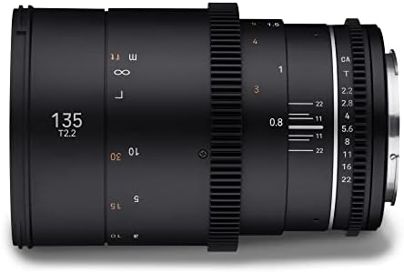 Samyang MF 135mm T2. 2 VDSLR MK2 za Canon RF-Video Cine sočivo punog formata i APS-C telefoto sočivo fiksni