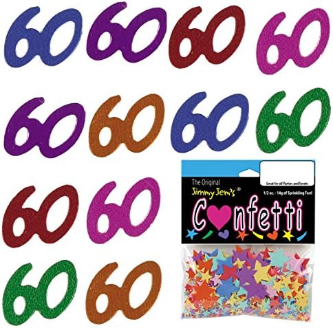 Confetti broj 60 crni - maloprodajni paket 7600 qs0