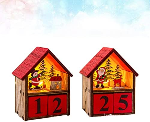 PATKAW Paket 2 Božić odbrojavanje kalendar za višekratnu upotrebu Božić Advent Kalendar fotografije