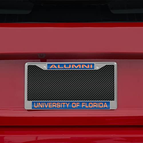 RICO Industries NCAA Florida Gators Alumni 12 x 6 Laser CHROME KROM - Automobil / kamion / SUV automobilska