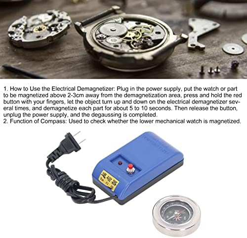 Pogledajte Demagnetizator ABS električni demagnetni alati sa kompasom za pincete odvijača