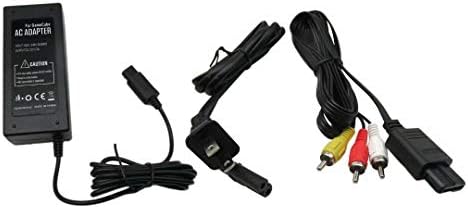 AC Adapter Power Supply & amp; AV kabl za Nintendo Gamecube Novi GC punjač