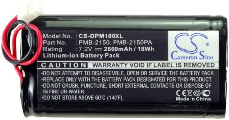 Cameron Sino Nova zamjenska baterija odgovara brani PM100-BMB, PM100-DK, PM100ii-BMB, PM100ii-DK,