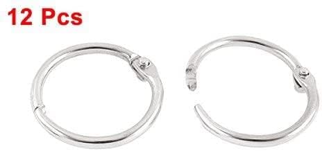 Metal Rezervirajte labav vez za veziv sa šarkama Snap prsten 20 mm unutarnji dija 12pcs trajan