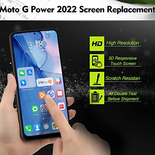 LCD ekran za Motorola Moto G Power 2022 zamjena ekrana za Moto G Power 2022 XT2165 dodirni LCD zamjenski