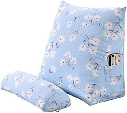 Trokutni jastuk pamučni posteljina stila trokuta jastuk jastuk jastuk jastuk za spavanje, čitanje,