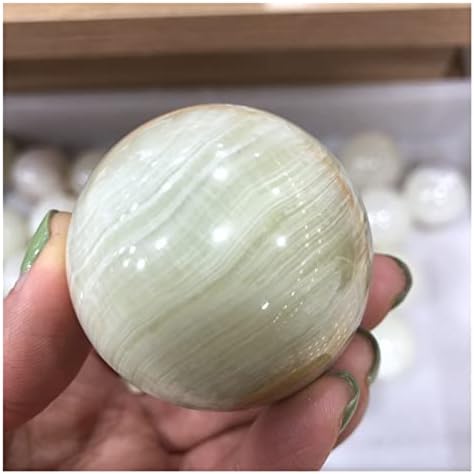 1pcs prirodna afganistanska jade kugla prirodna mineralna kvarcna sfera ručna masaža kristalna lopta feng