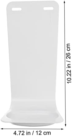 Homes automatska zidna polica za čistu tečnost za flaše univerzalna ladica za sapun i stalak, Nosač nosača