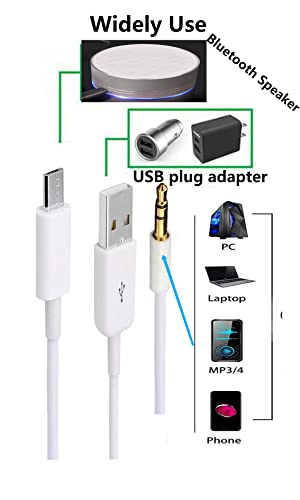 Shanfeilu Audio za punjenje 2 in1 AUX kabl Micro USB muški do USB muško 3,5 mm AUX Standard Audio utikač za