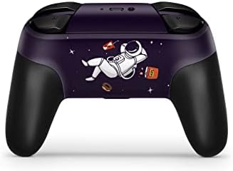 Ljepljiv dizajn astronautska koža za Nintendo Switch kontroler koža ljubičasti prostor, naljepnica